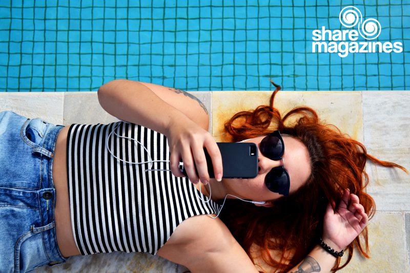 sharemagazines bietet Lesevergnügen unter Palmen