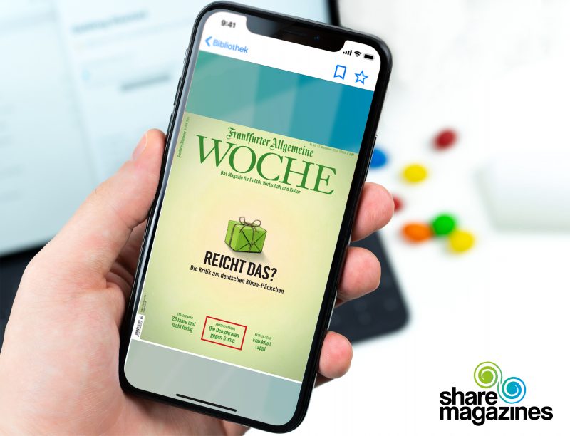 FAZ-Woche neu in der digitalen Bibliothek von sharemagazines!
