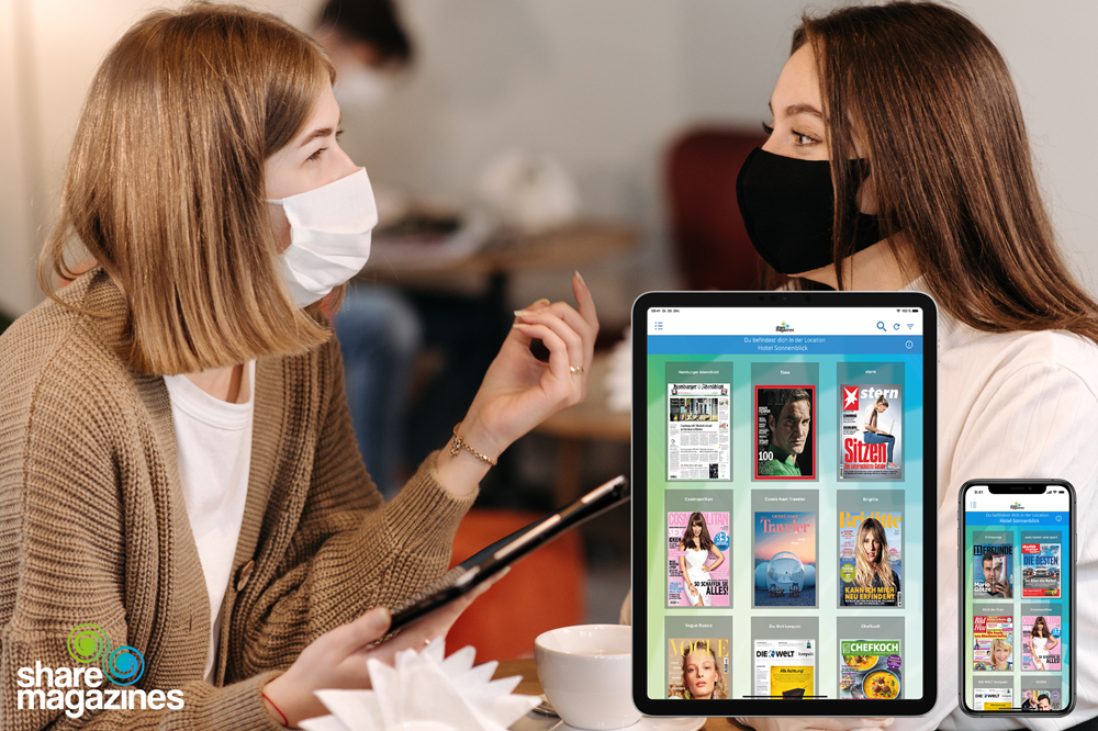 Der digitale Lesezirkel von sharemagazines auf der INTERGASTRA digital