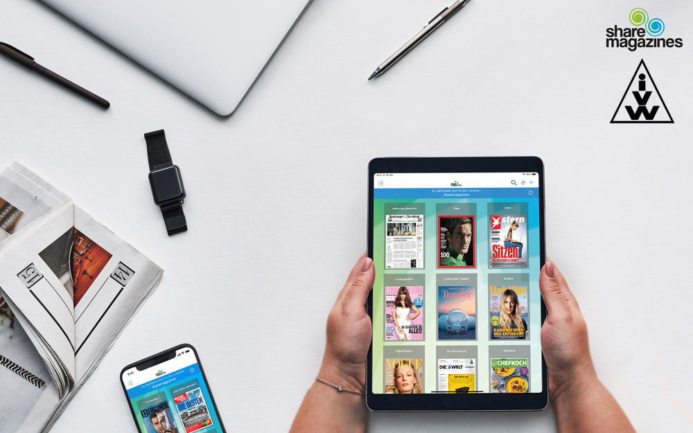 sharemagazines-Auflage ab sofort IVW-relevant