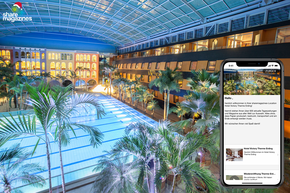Das Hotel Victory Therme Erding als unsere #LocationdesMonats Dezember