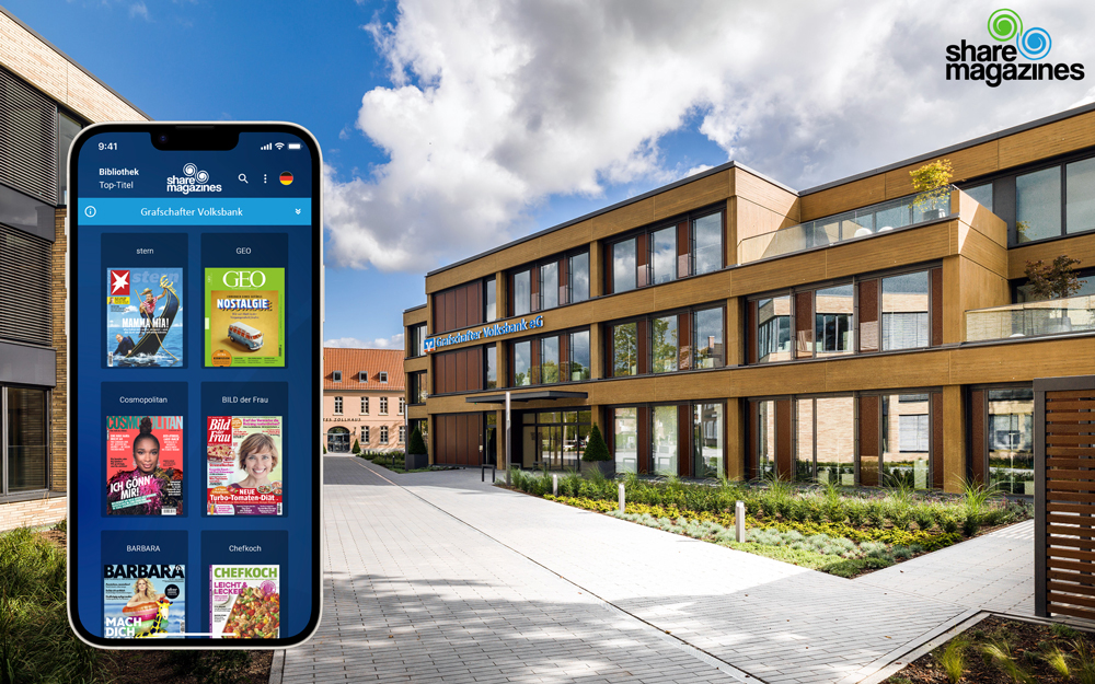 Grafschafter Volksbank als sharemagazines Location des Monats Januar